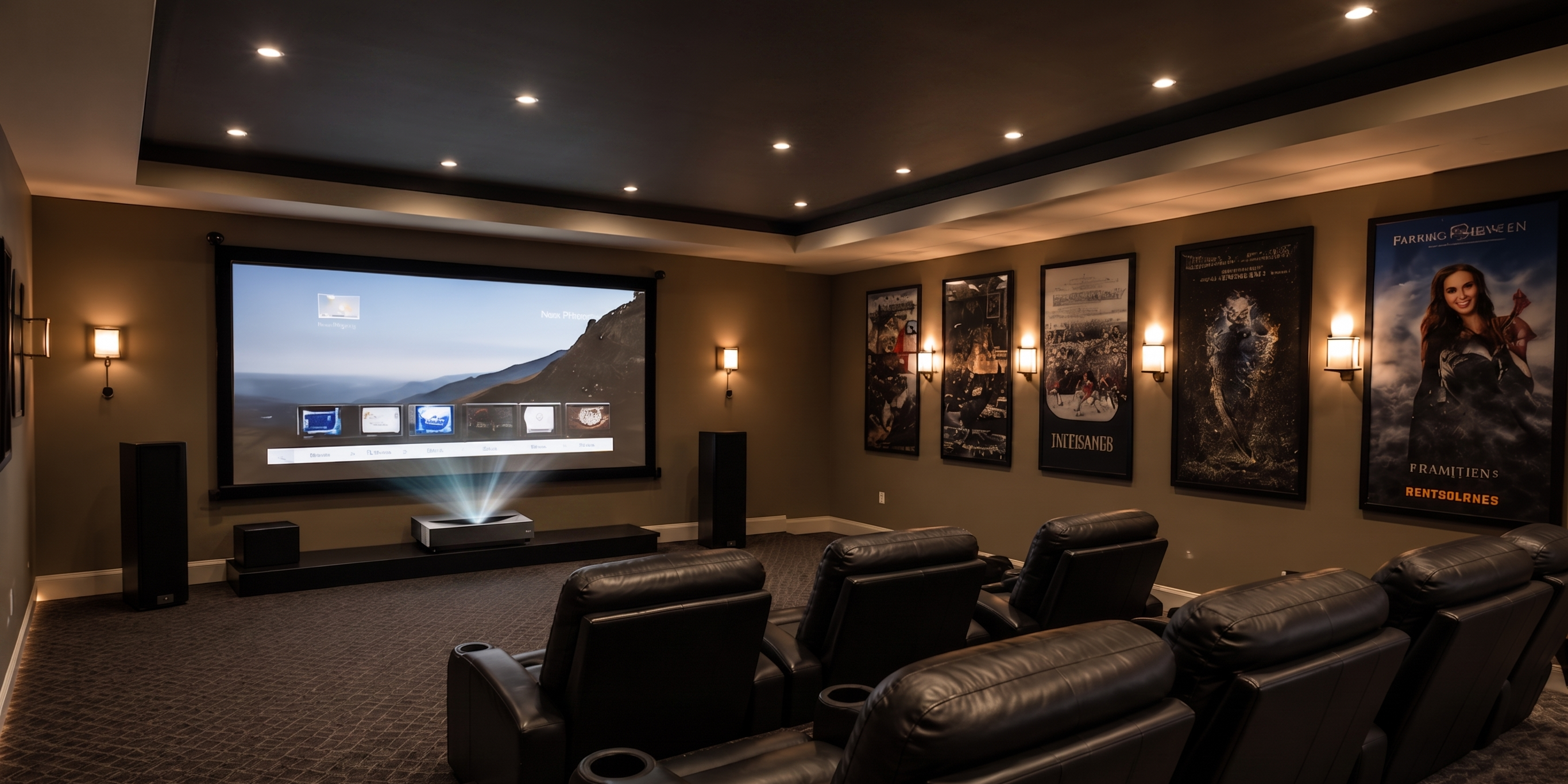 Dedicated Theatre Room