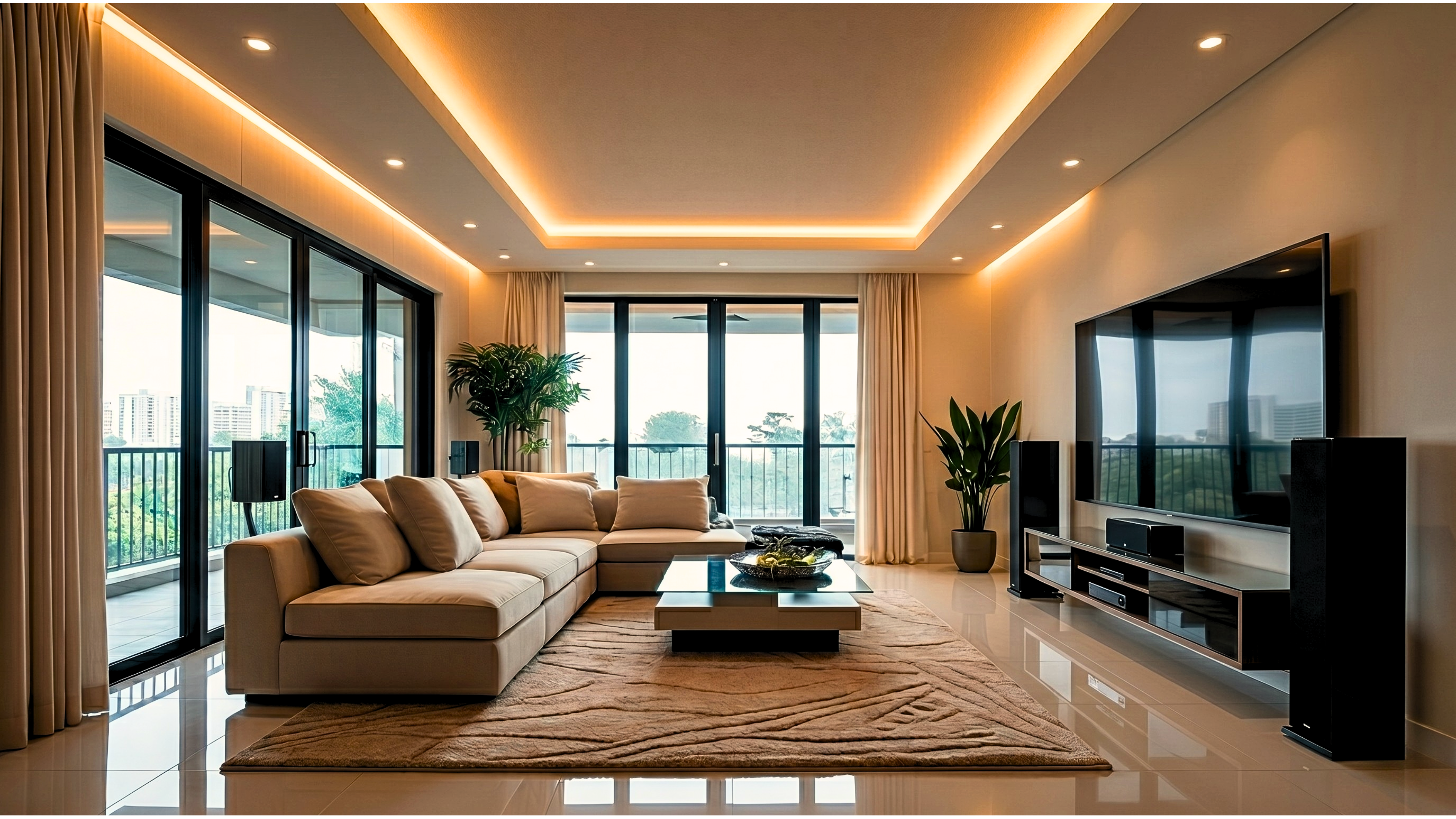 Living Room — after