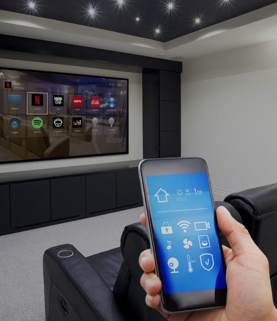 One-touch theatre control