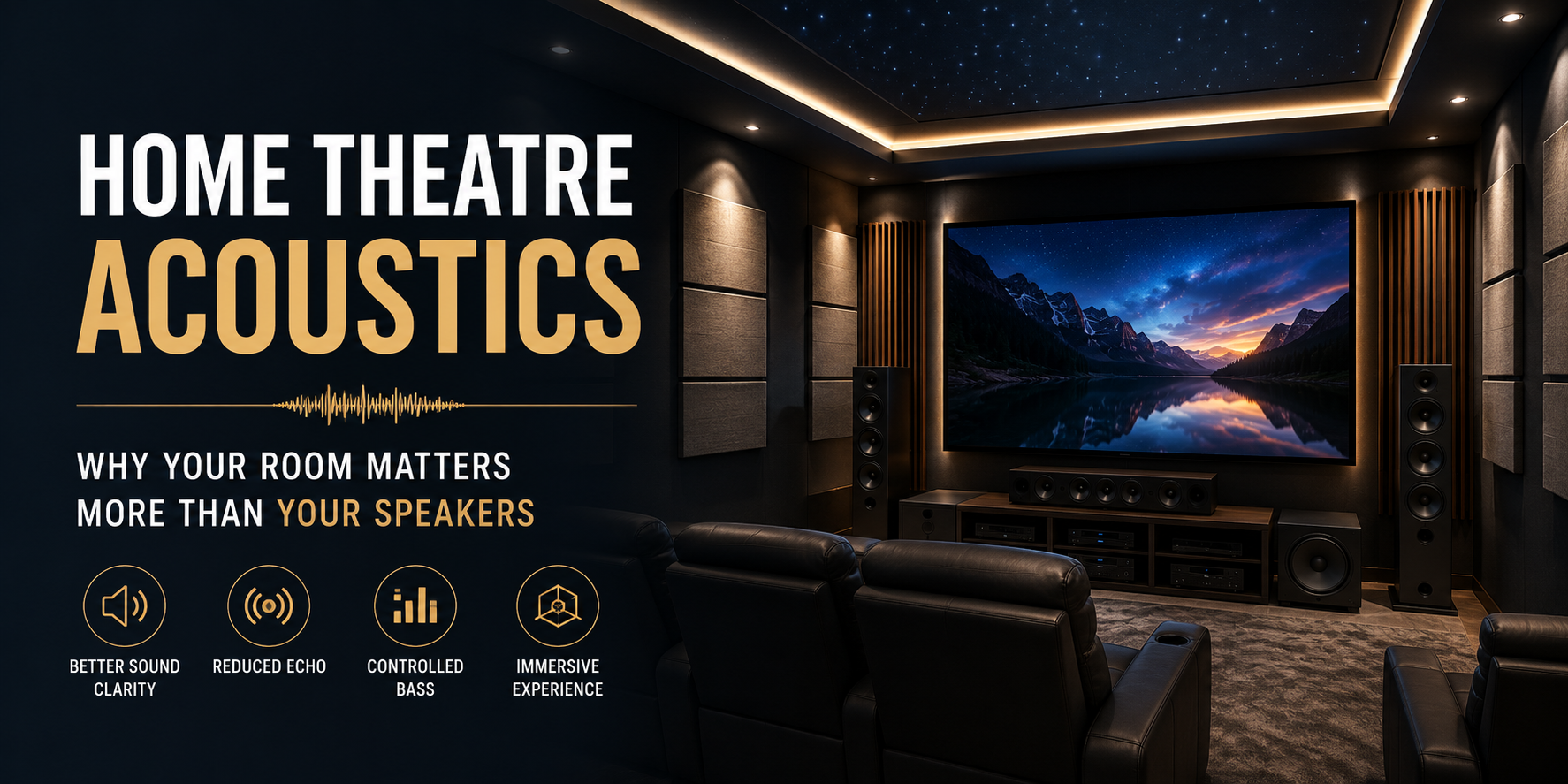 Home Theatre Acoustics: The Key to Better Sound Quality