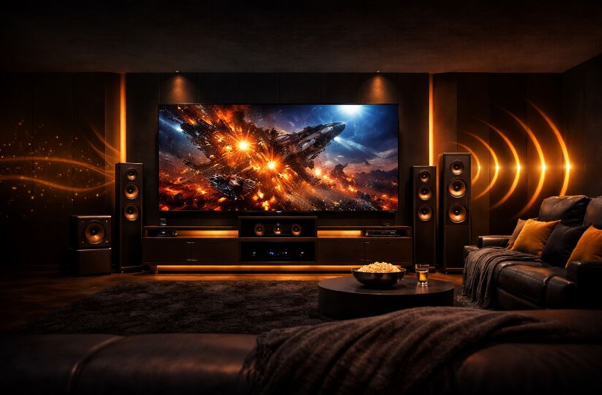Surround Sound System Home Theatre: The Cinema is in Your Living Room