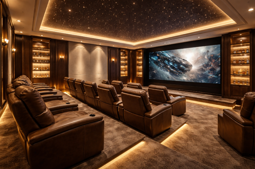 Home Theatre Designer in Clubhouse – Premium Solutions by Nanotheatre