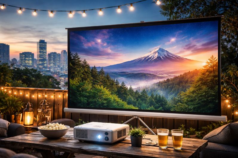 Best Projector Screen in Bangalore – The Ultimate Guide for Homes, Offices & Events