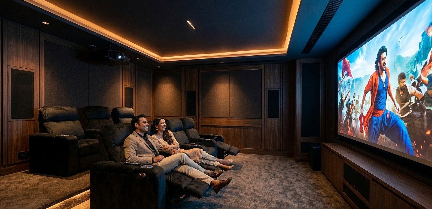 Best Home Theatre in Delhi | Luxury Home Cinema Solutions